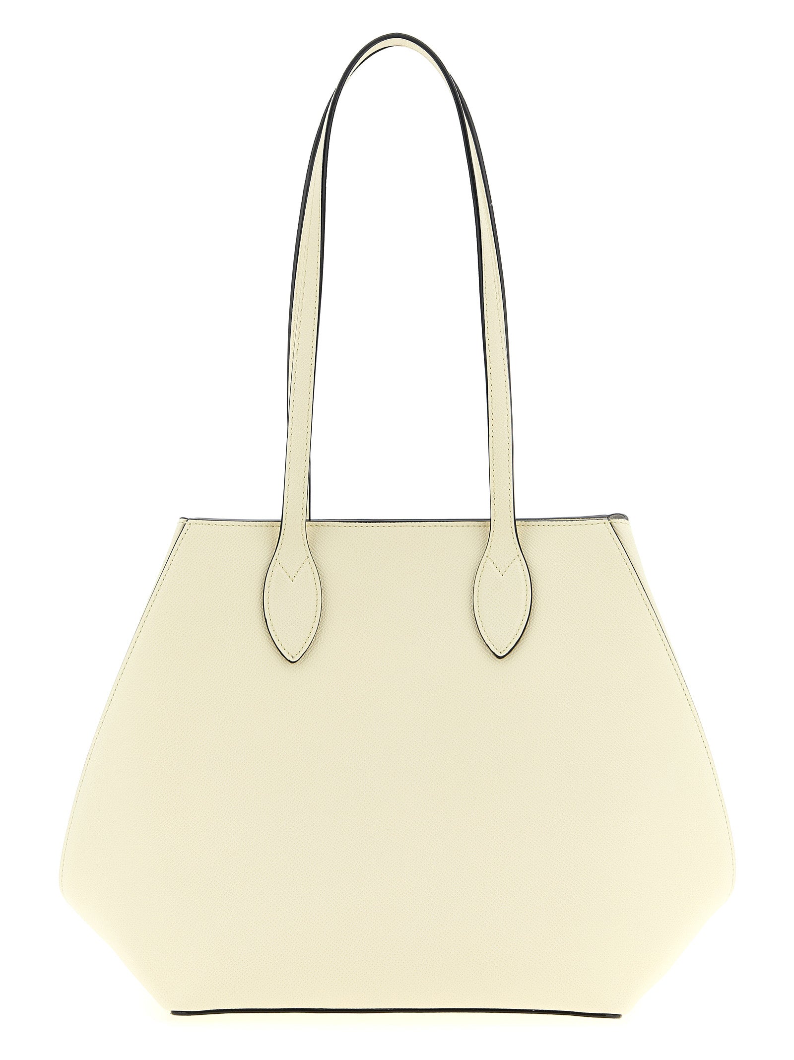 White Calfskin Tote Bag