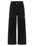 Black Cotton Jeans Denim