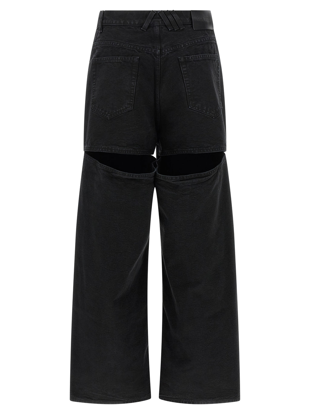 Black Cotton Jeans Denim
