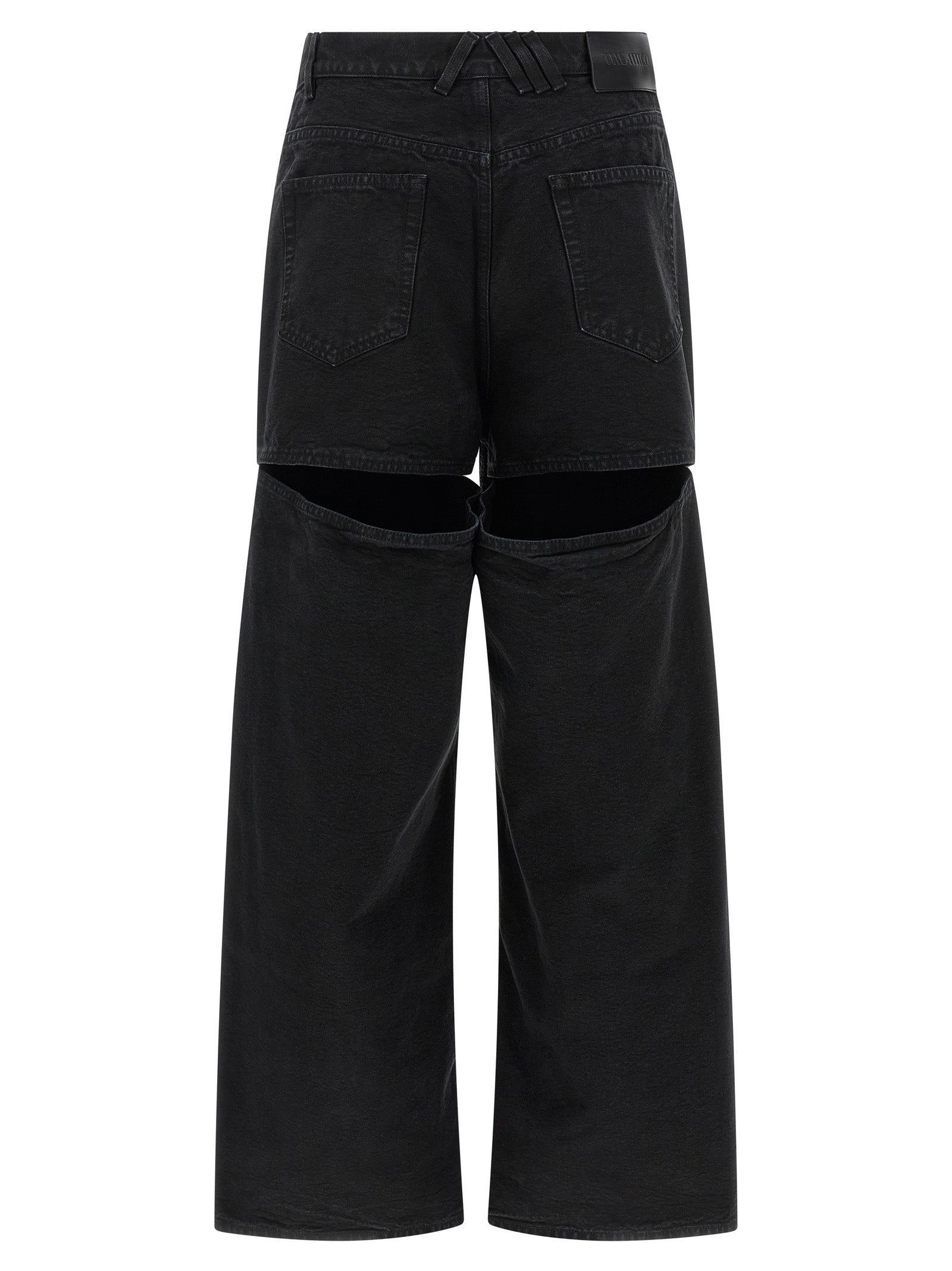 Black Cotton Jeans Denim