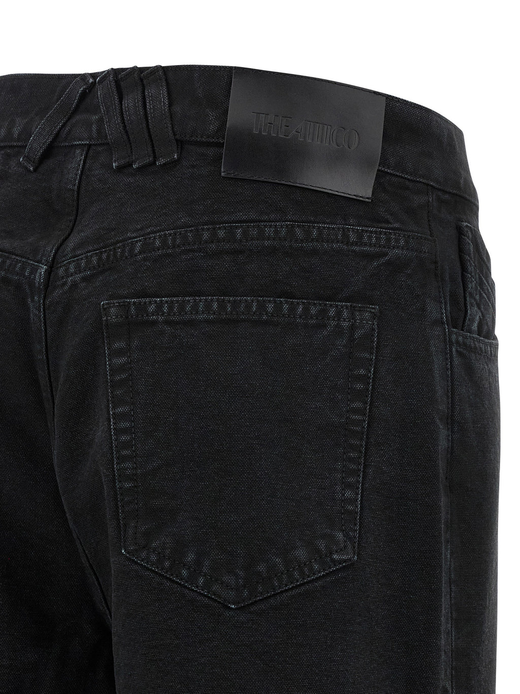 Black Cotton Jeans Denim
