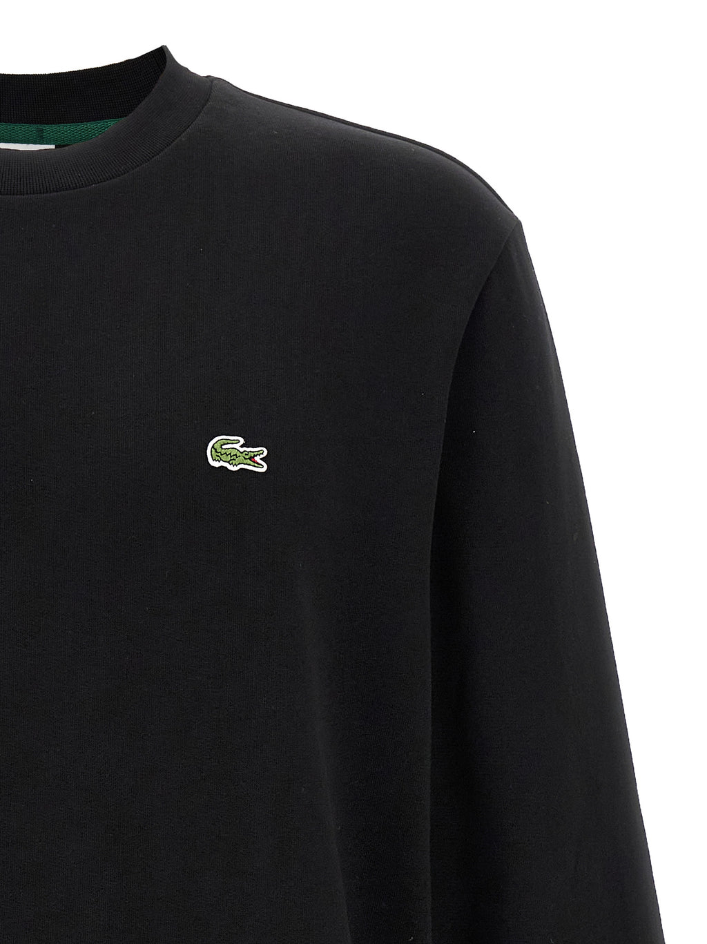 Black Cotton Sweatshirt