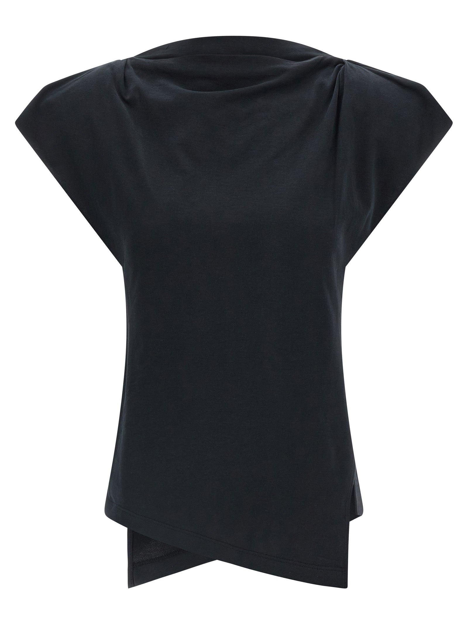 Black Cotton T-Shirt