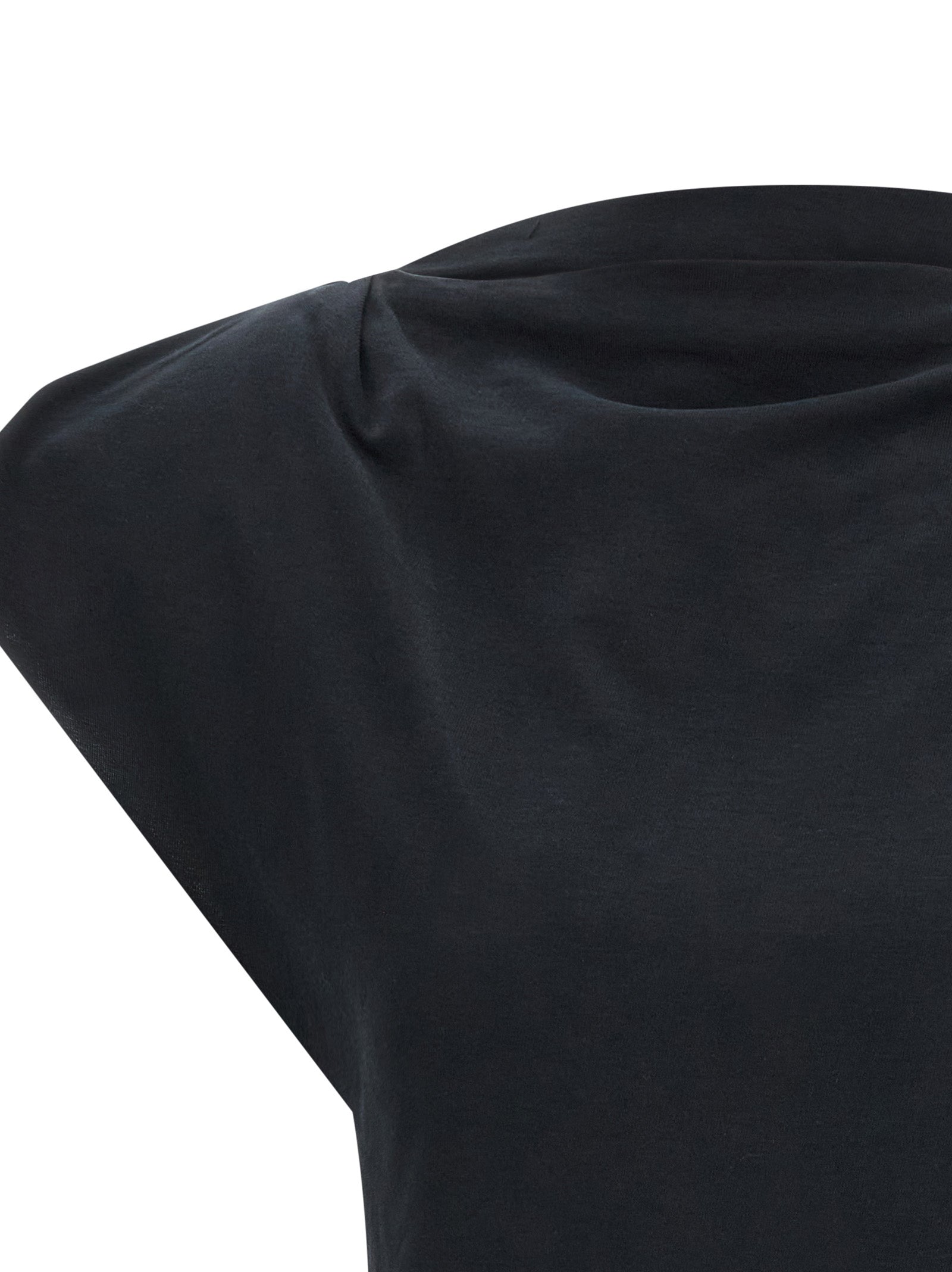 Black Cotton T-Shirt