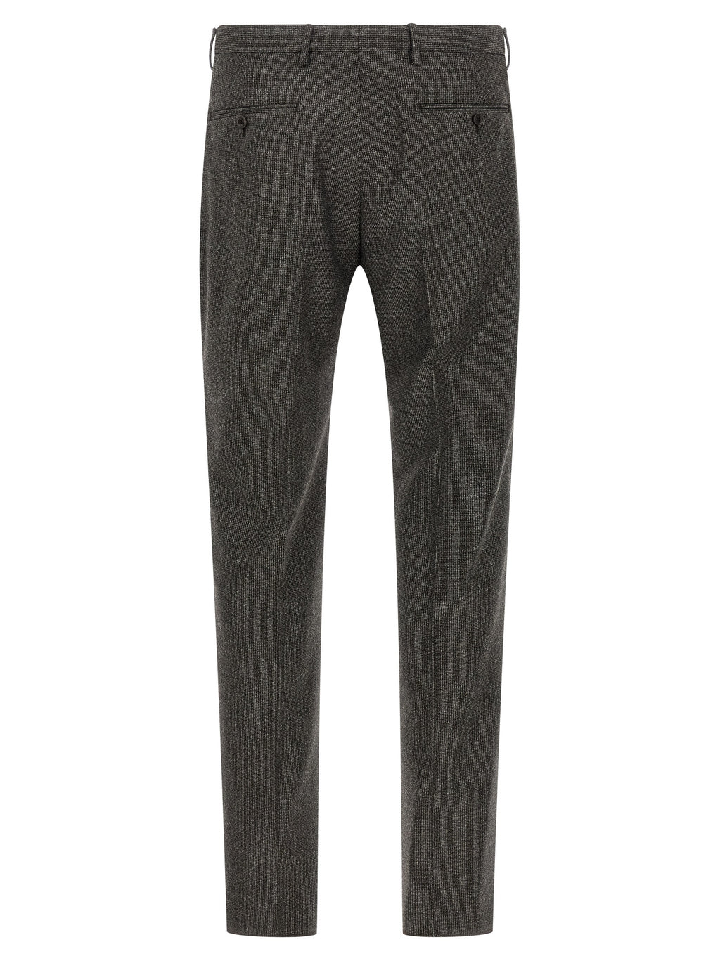 Brown Virgin Wool Two-Piece Suit