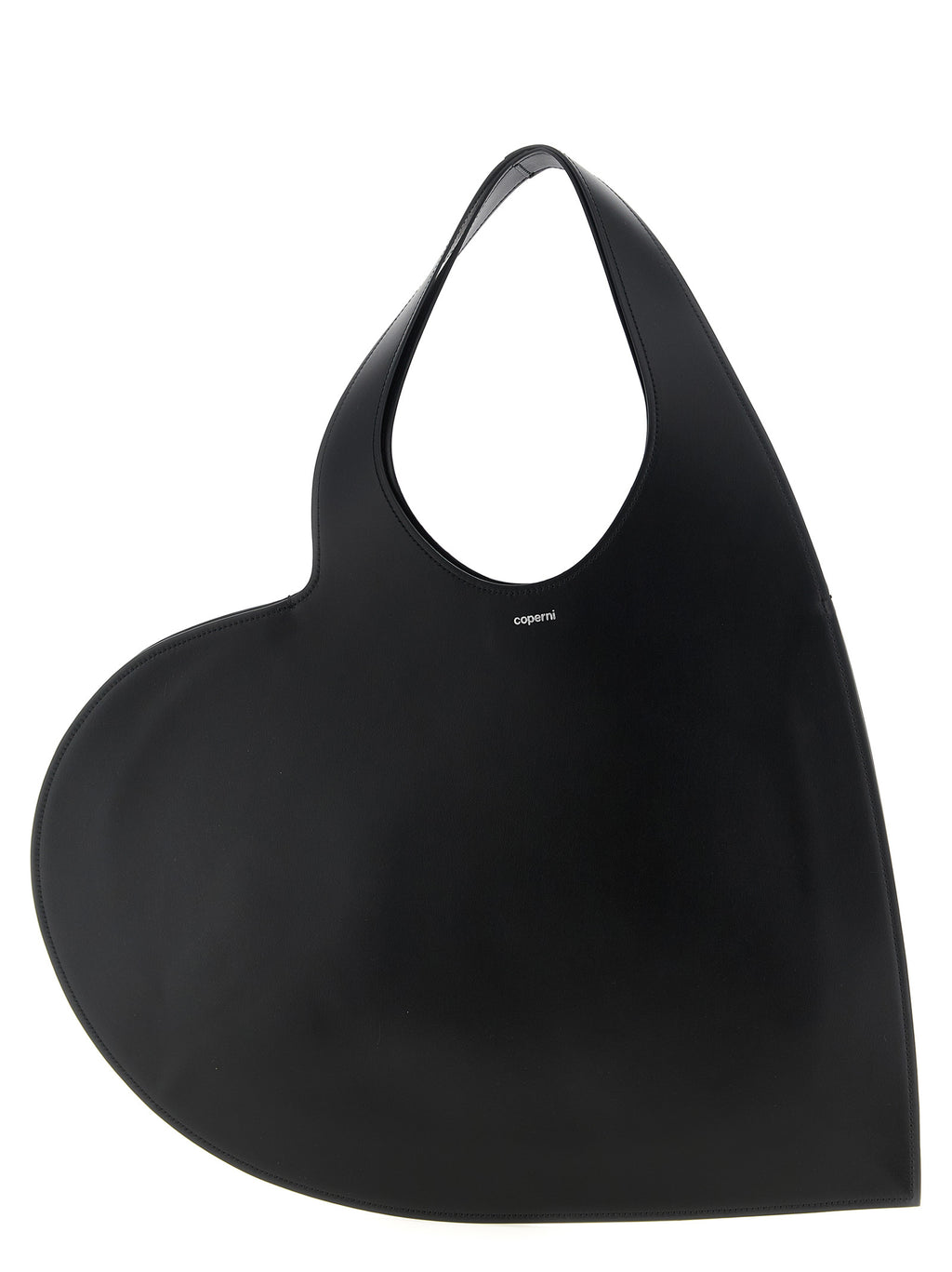 Black Cowhide Shoulder Bag