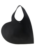 Black Cowhide Shoulder Bag