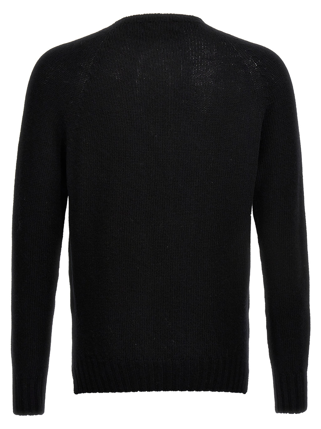 Black Virgin Wool Cardigan