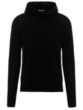 Black Virgin Wool Cardigan