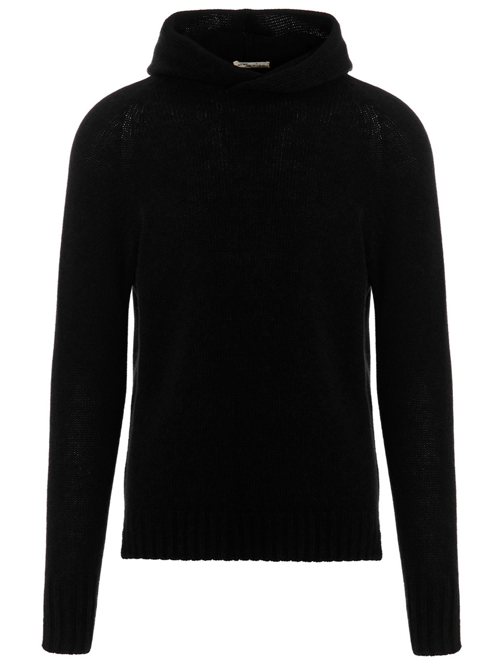 Black Virgin Wool Cardigan