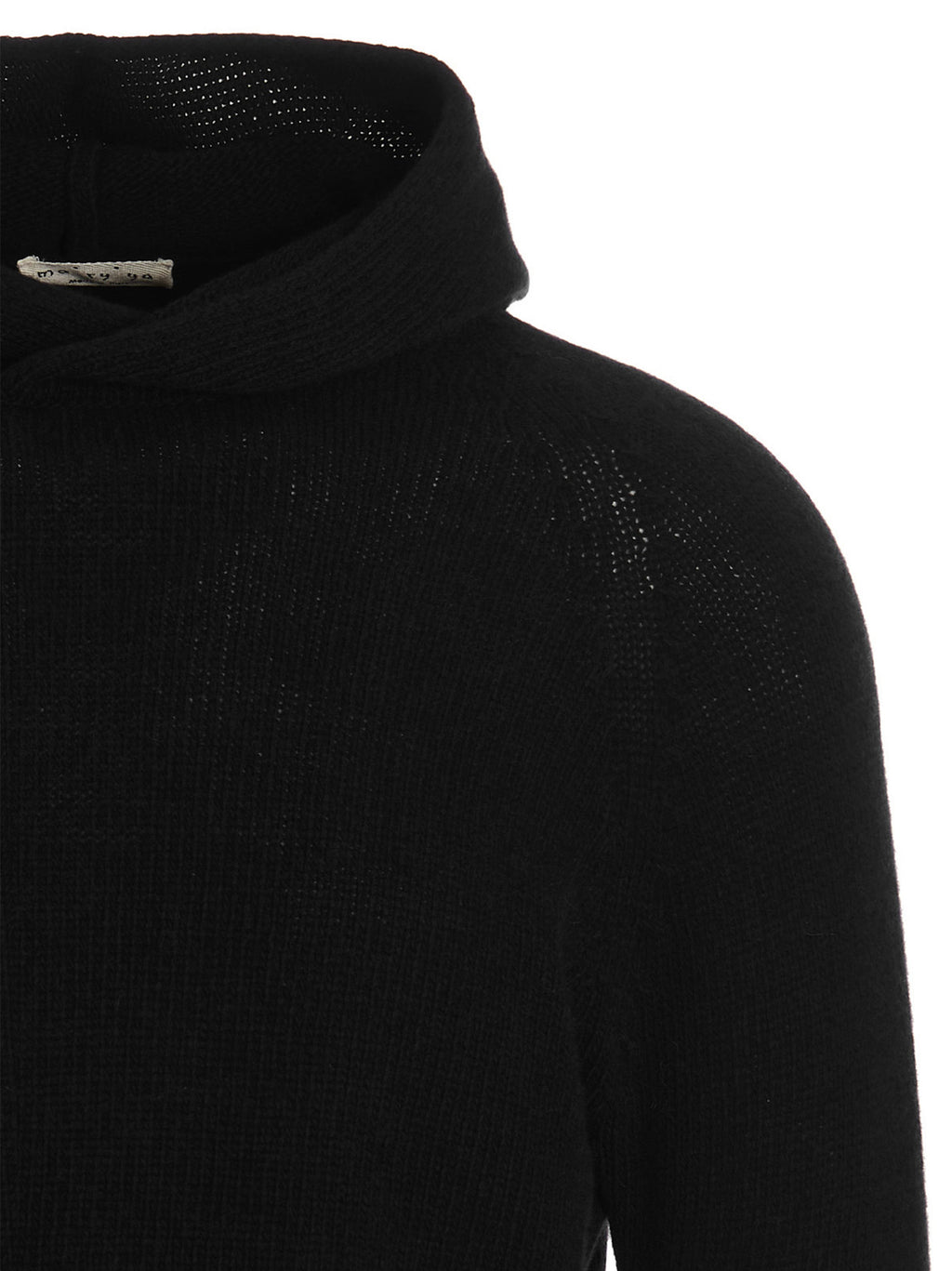 Black Virgin Wool Cardigan