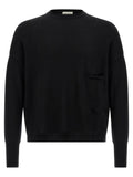 Black Virgin Wool Cardigan