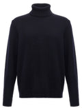 Blue Virgin Wool Cardigan