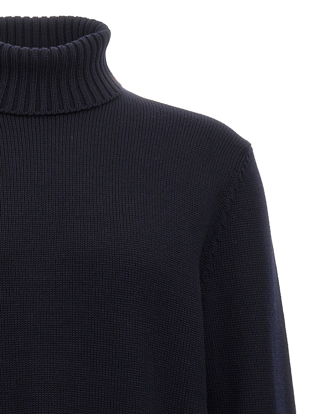 Blue Virgin Wool Cardigan