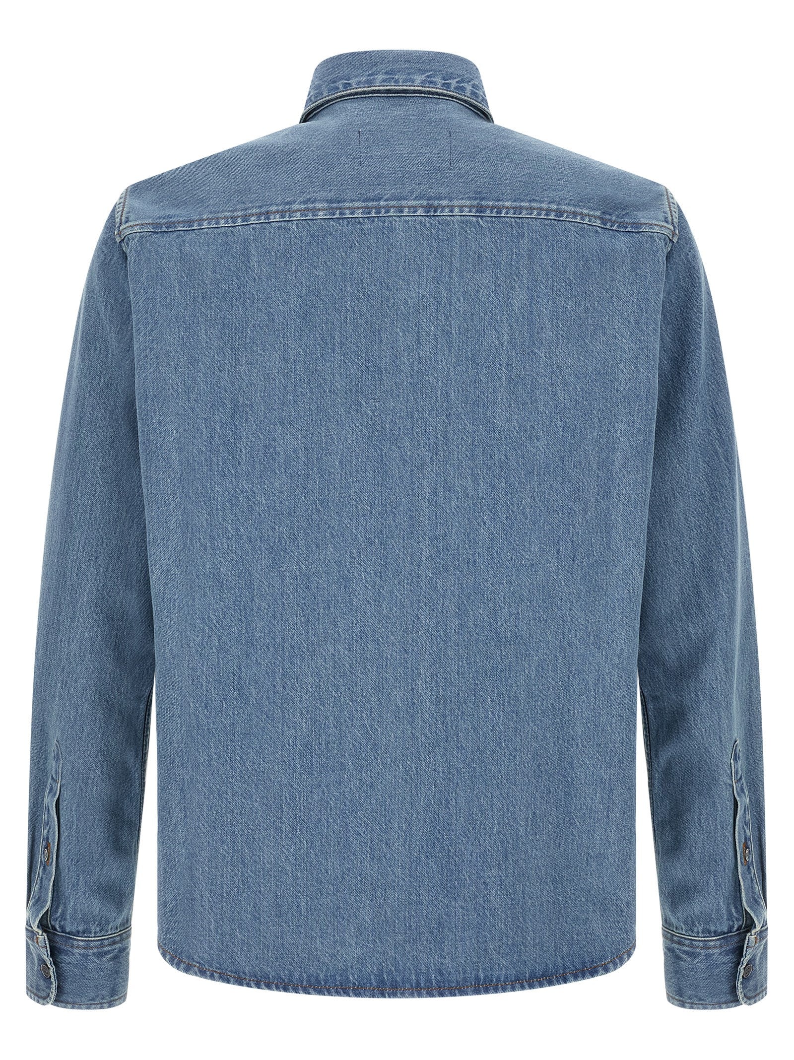 Blue Cotton Blouse