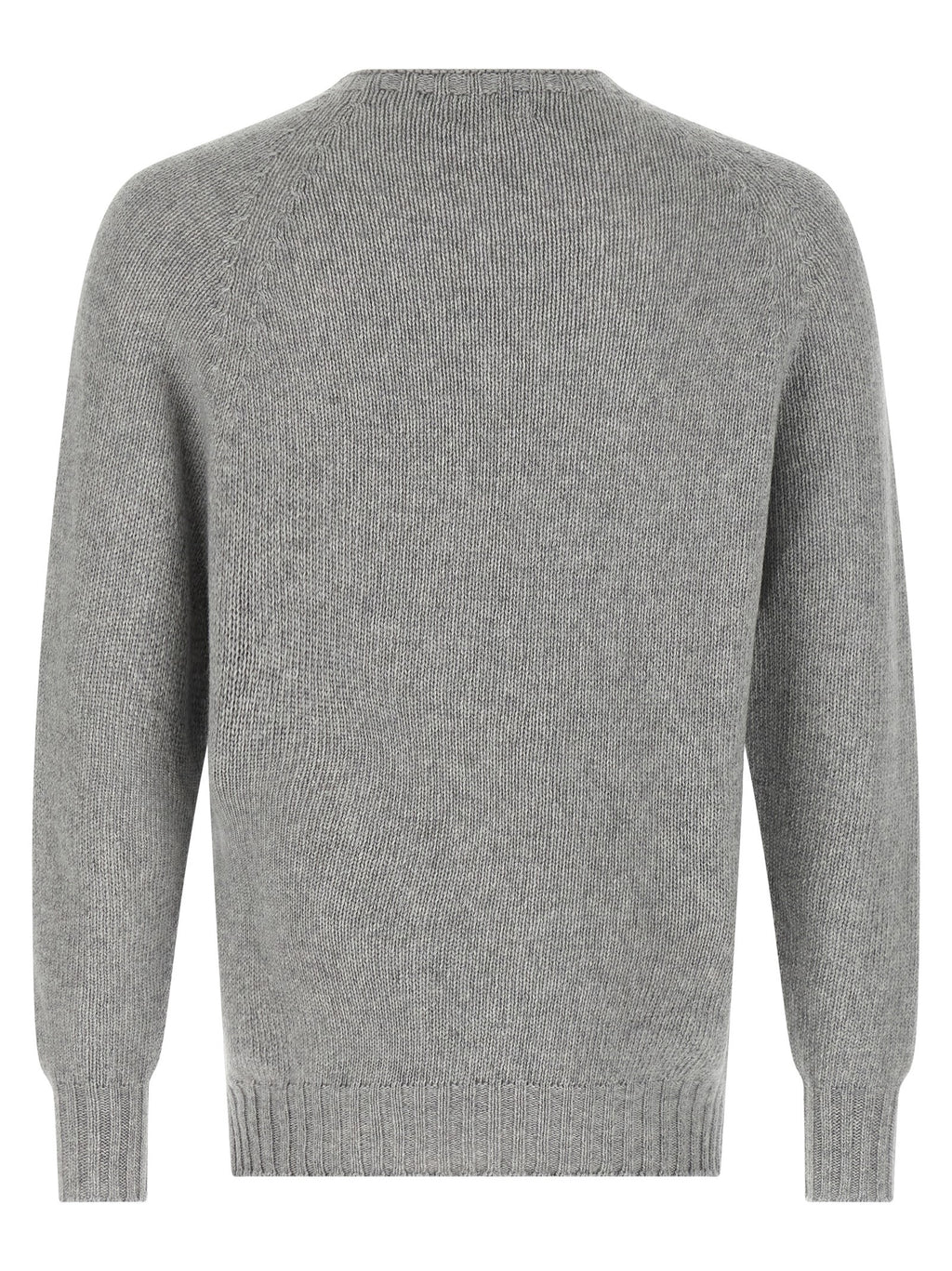 Gray Virgin Wool Cardigan