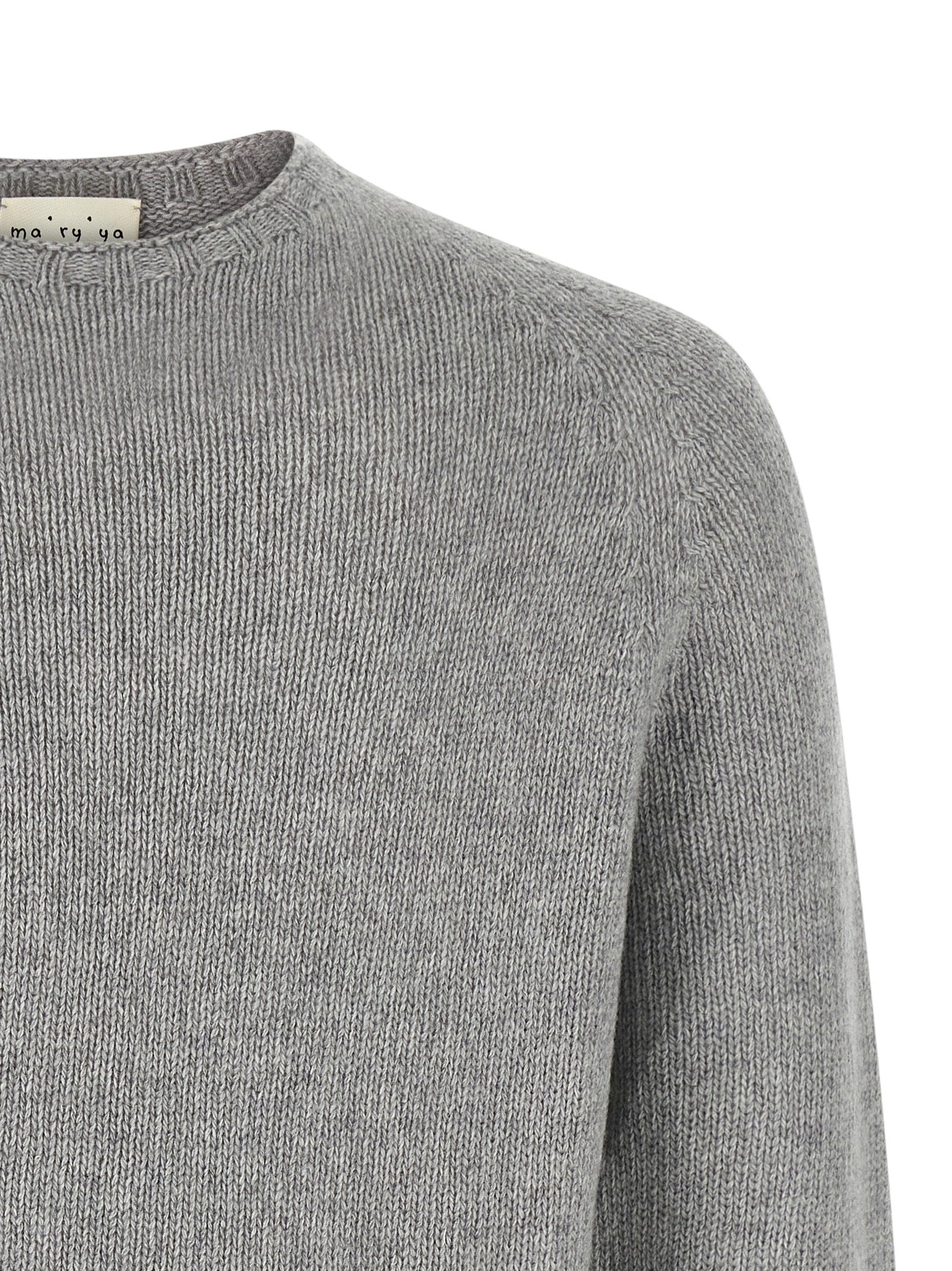 Gray Virgin Wool Cardigan