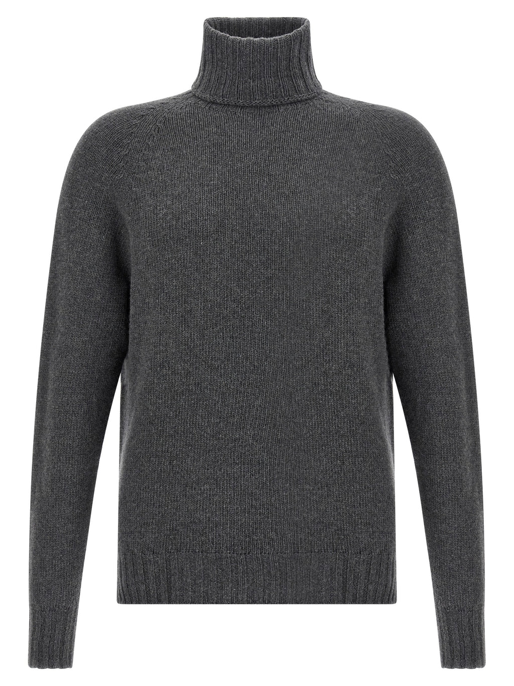 Gray Virgin Wool Cardigan