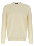 White Virgin Wool Cardigan