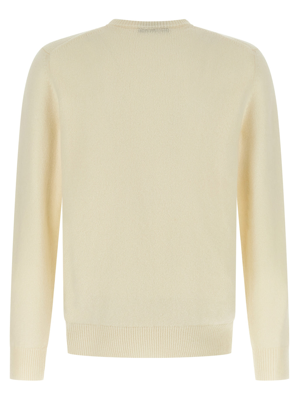 White Virgin Wool Cardigan