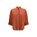 Brown Cotton Shirt