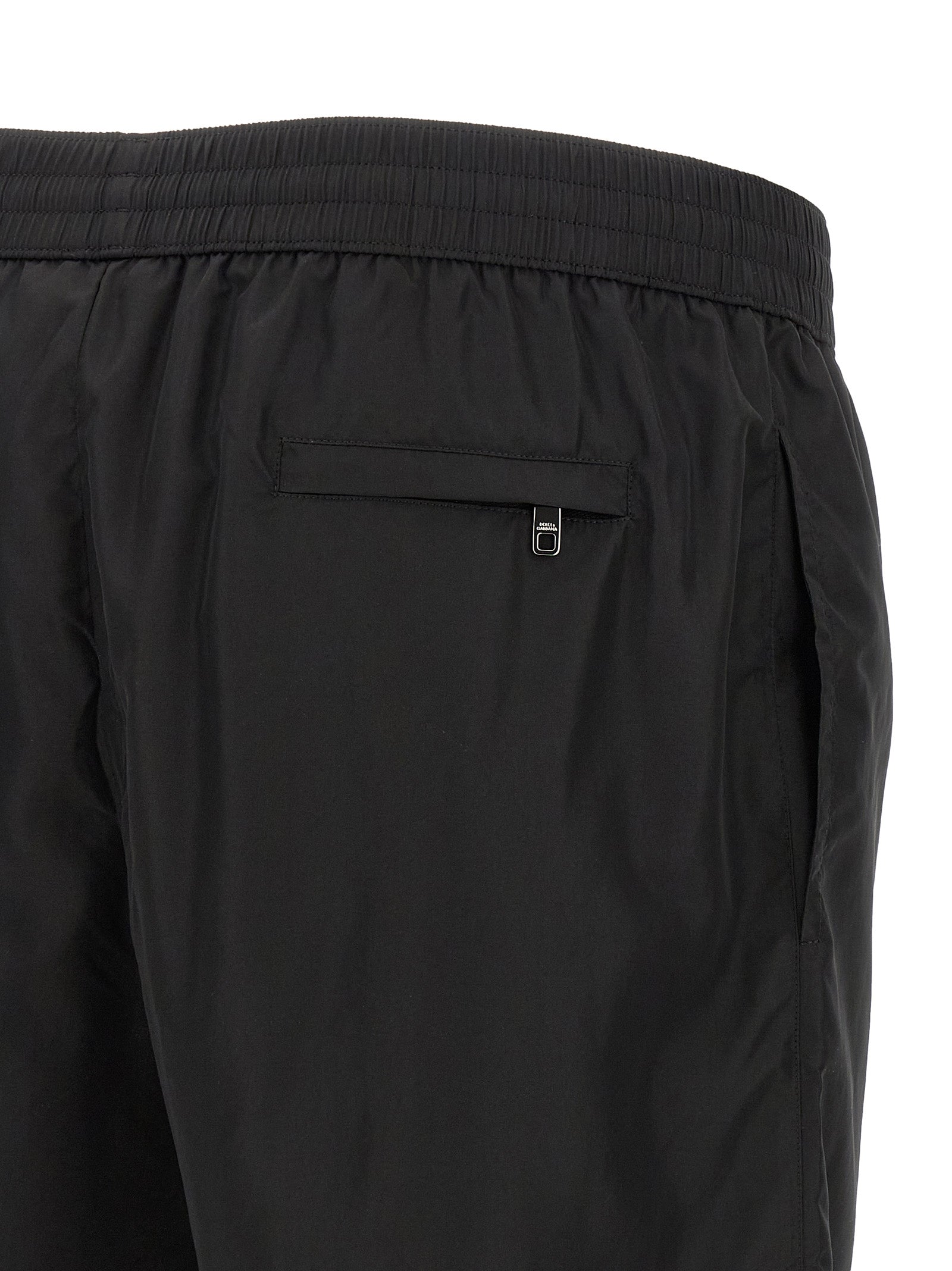 Black Polyamide Swim Shorts