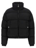 Black Nylon Full-Length Jacket