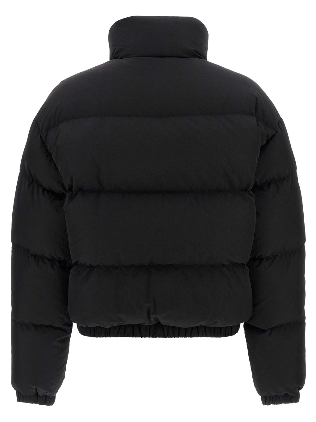Black Nylon Full-Length Jacket