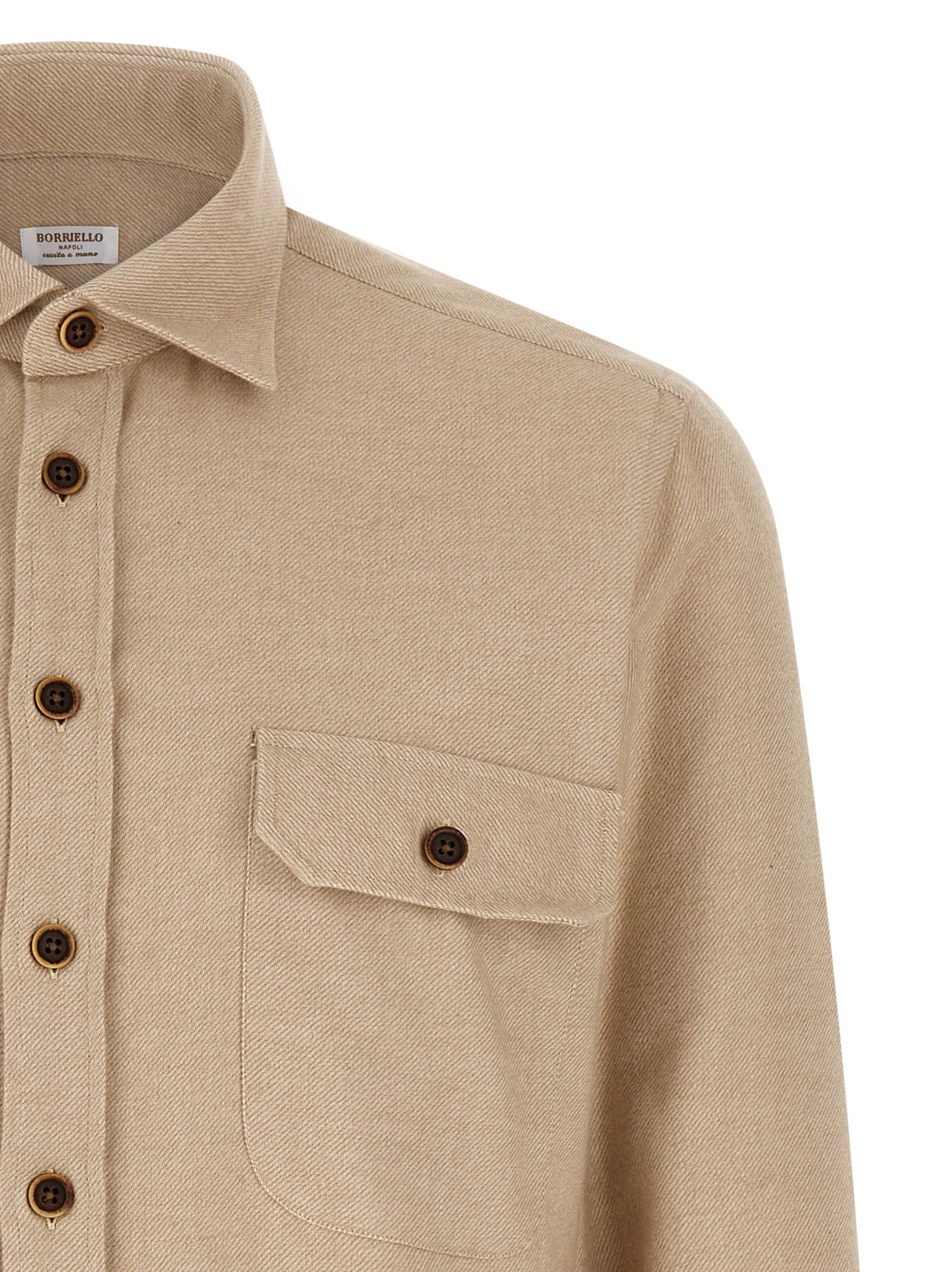 Beige Cotton Blouse