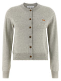 Gray Virgin Wool Cardigan