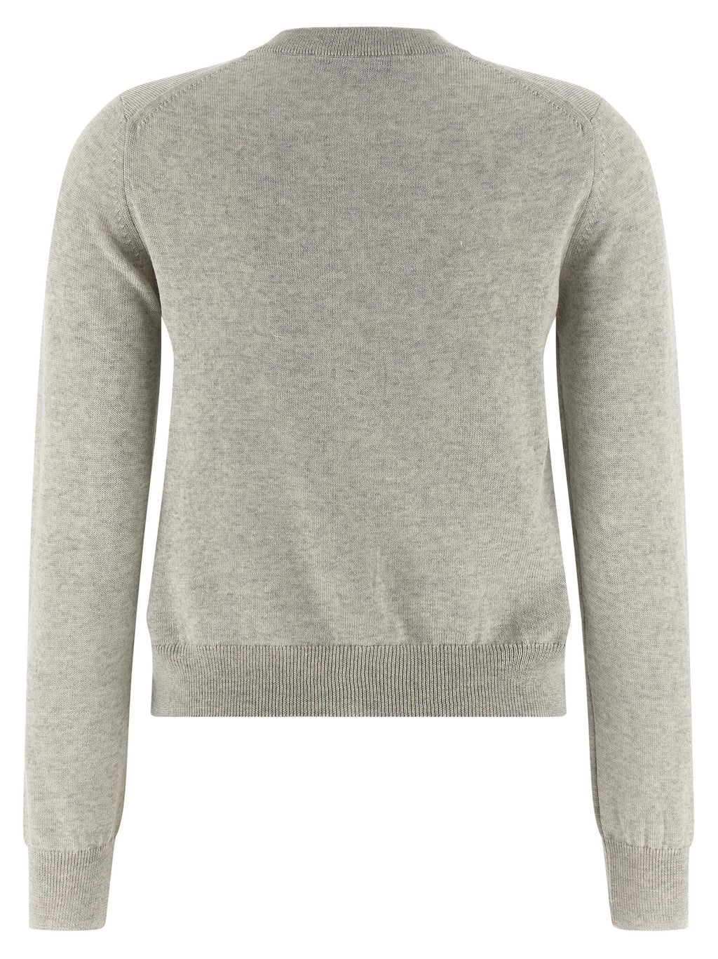 Gray Virgin Wool Cardigan