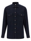 Blue Cotton Blouse