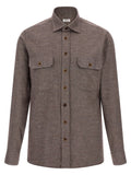 Brown Cotton Blouse