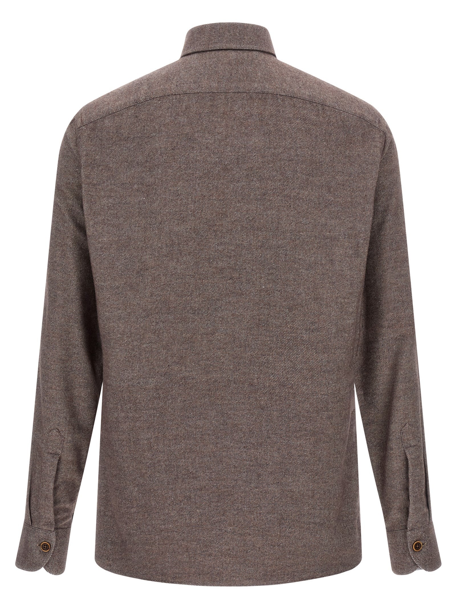 Brown Cotton Blouse