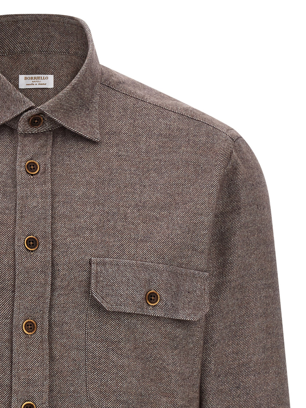 Brown Cotton Blouse