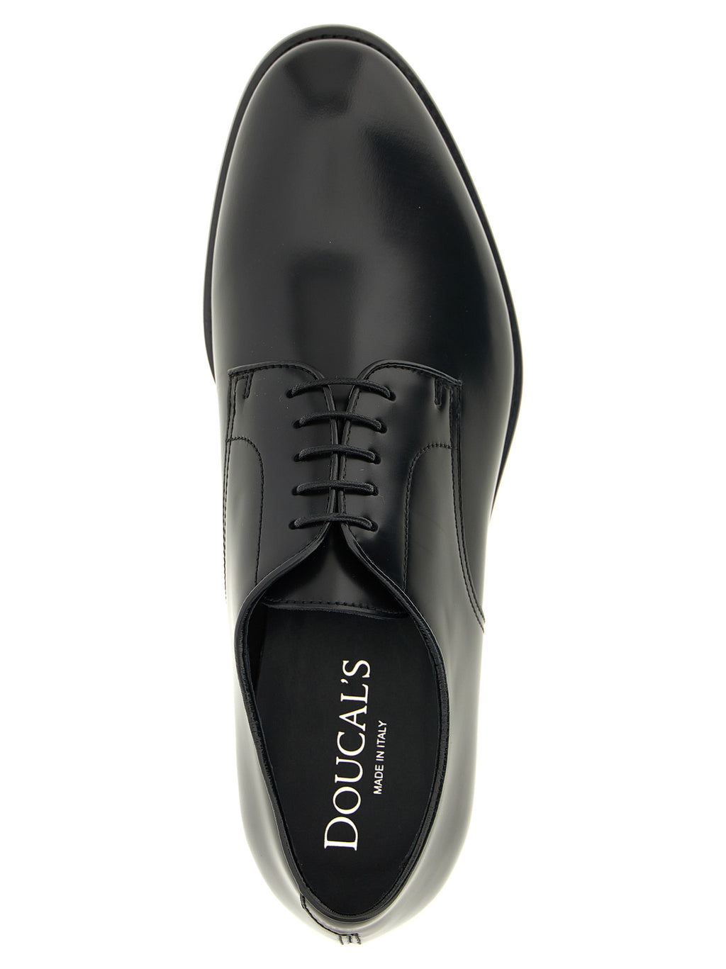 Black Calfskin Oxfords And Derbies