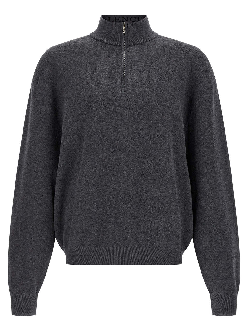 Gray Cotton Cardigan