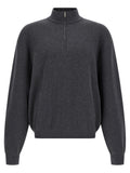 Gray Cotton Cardigan