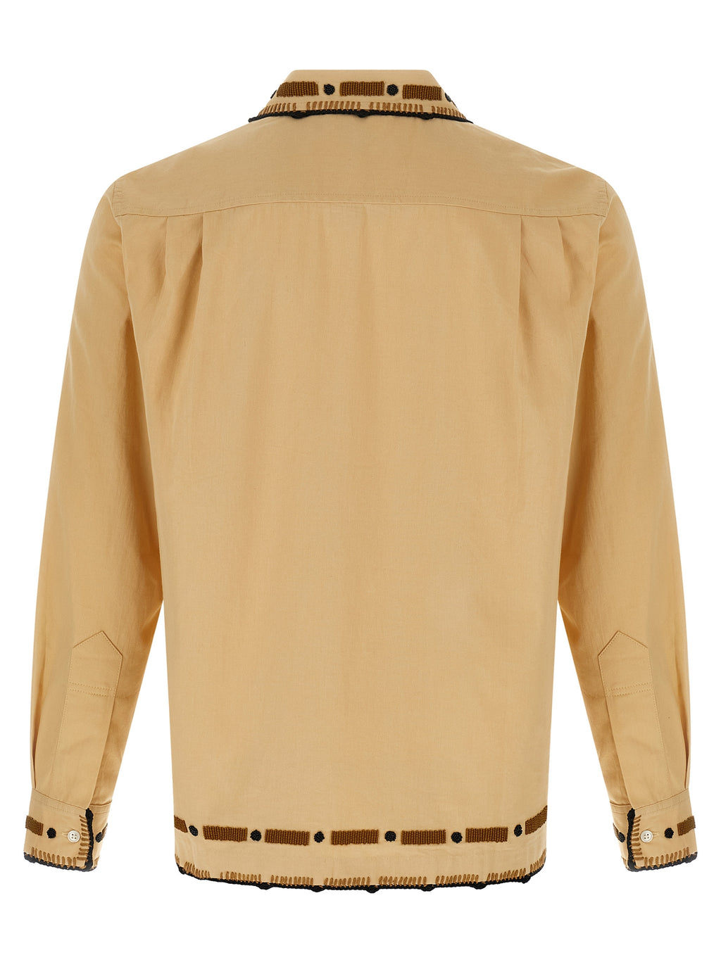 Beige Cotton Blouse