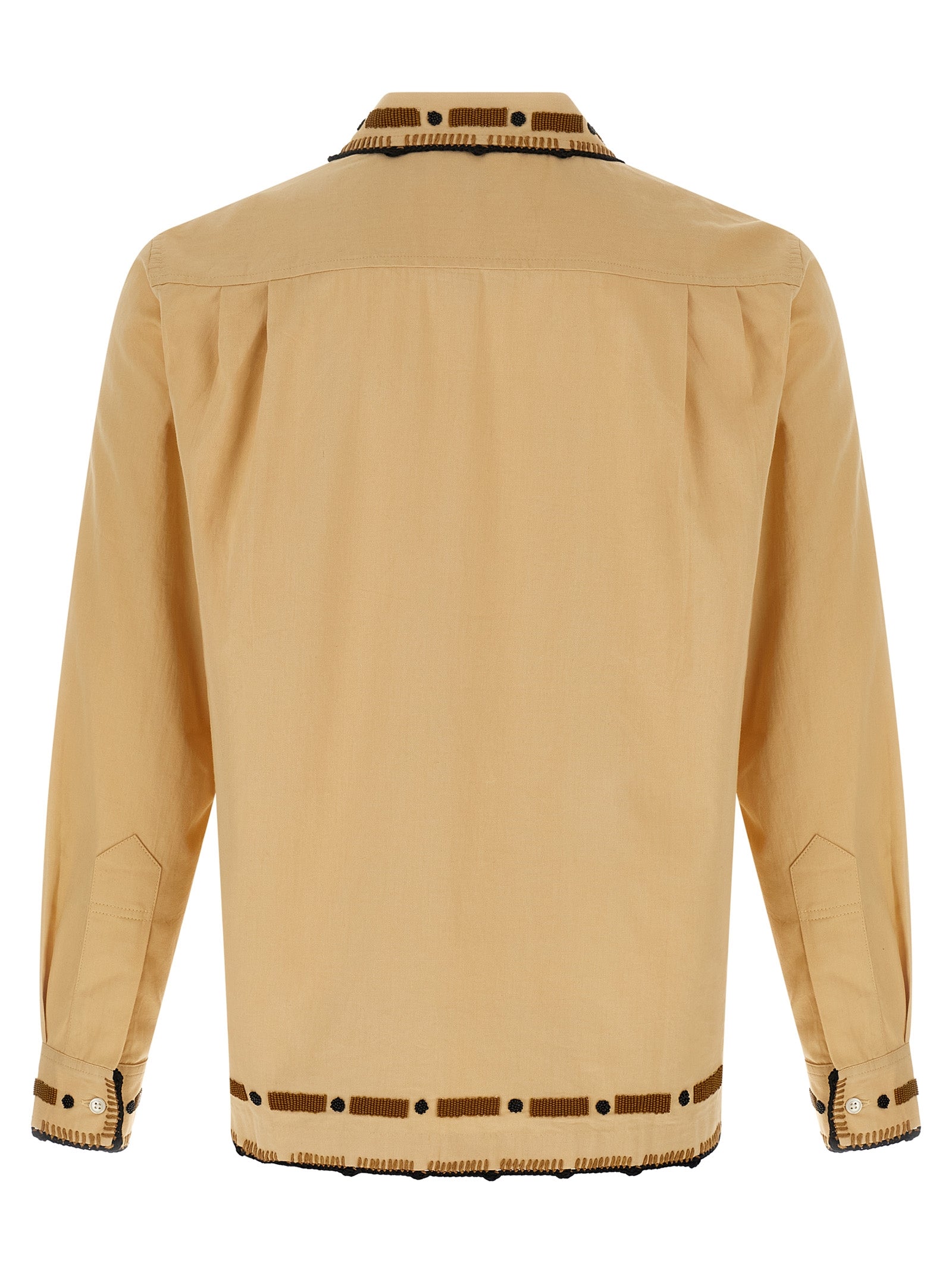 Beige Cotton Blouse