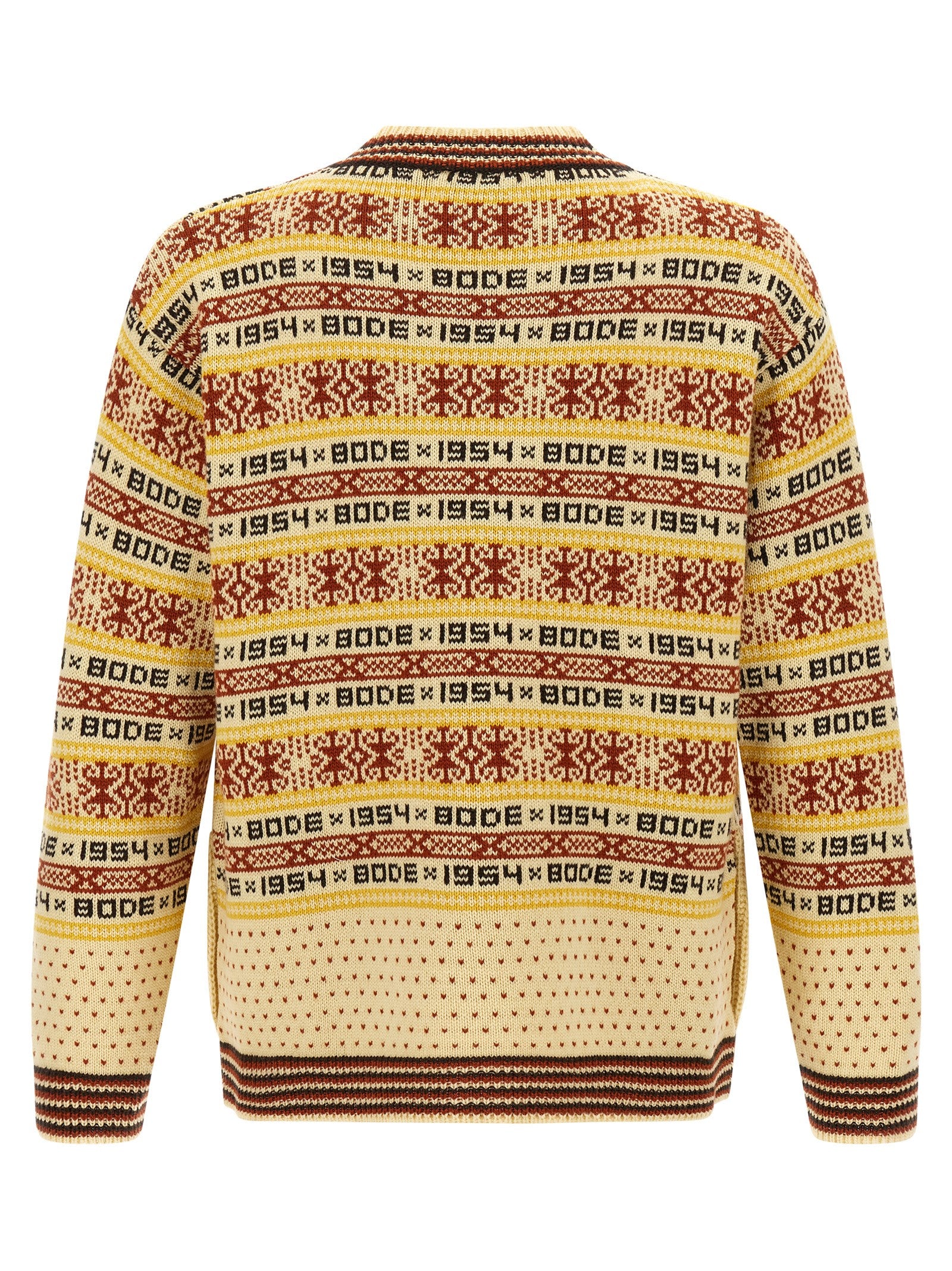 Multicolor Wool Cardigan