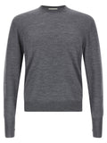 Gray Virgin Wool Cardigan