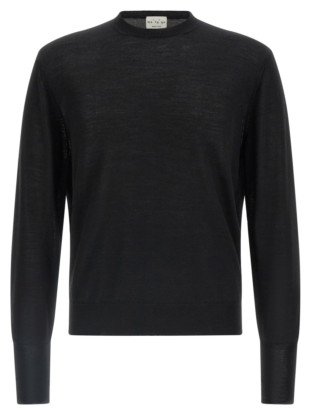 Black Virgin Wool Cardigan