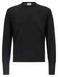 Black Virgin Wool Cardigan