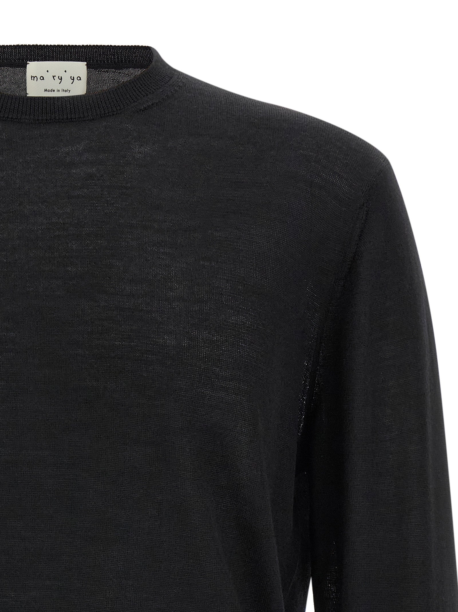 Black Virgin Wool Cardigan