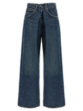Blue Cotton Jeans Denim