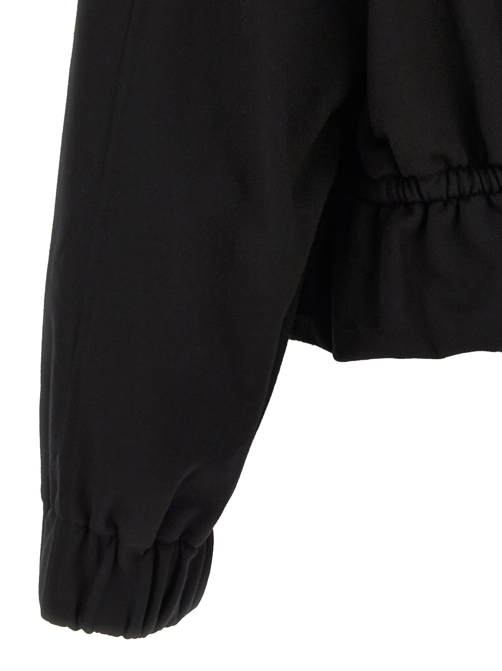 Black Cotton Sweatshirt