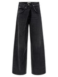 Black Cotton Jeans Denim