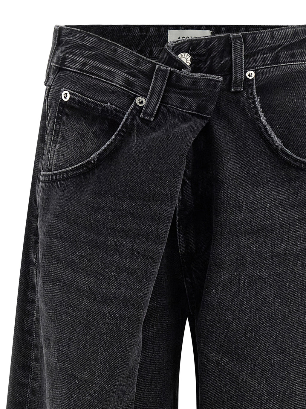Black Cotton Jeans Denim