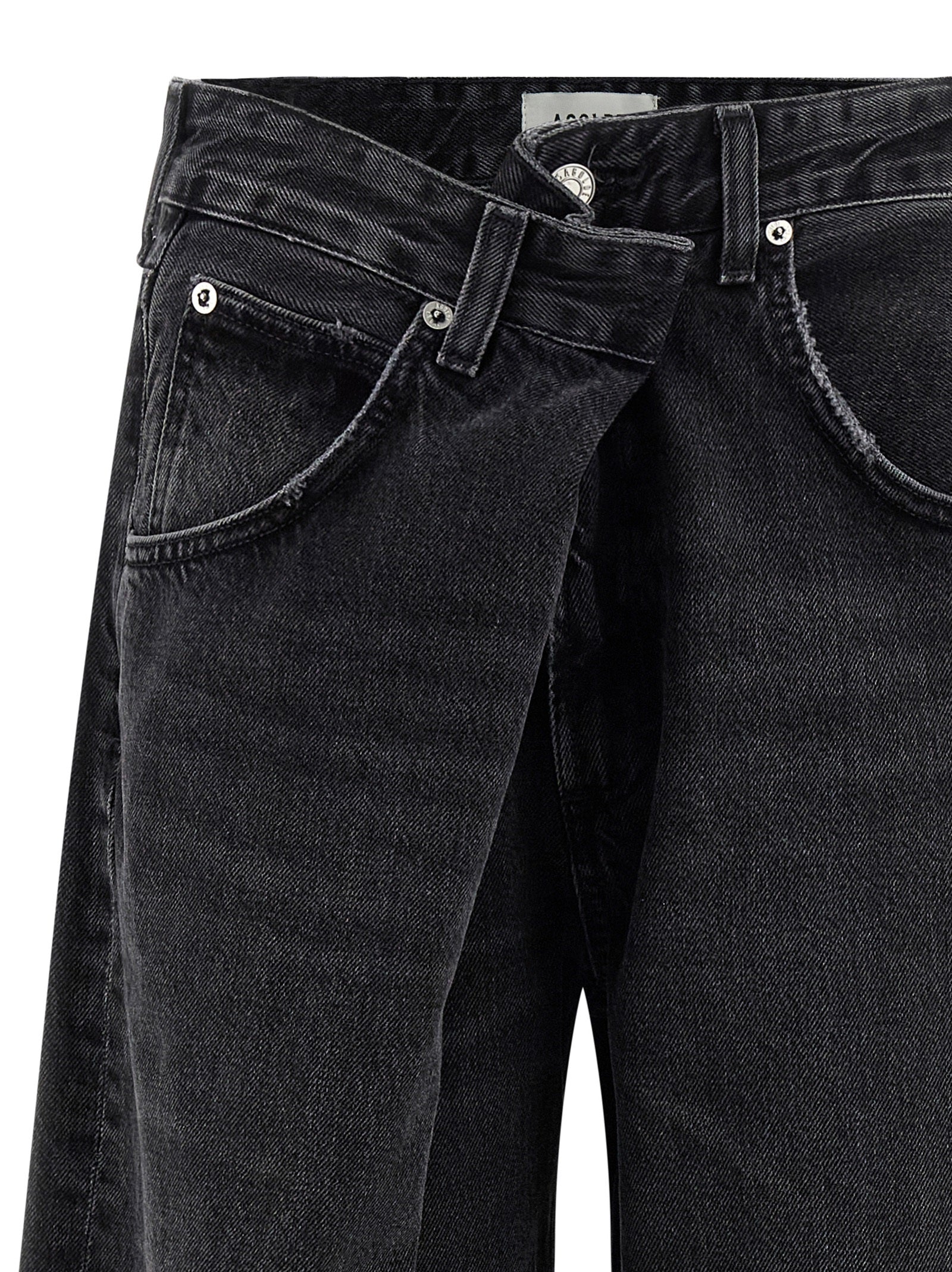 Black Cotton Jeans Denim